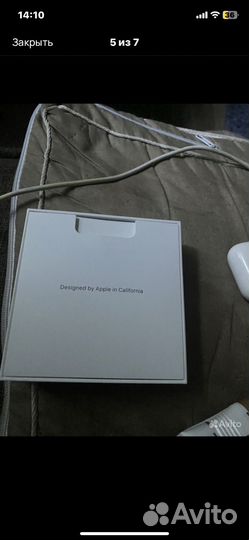 Беспроводные наушники airpods 1