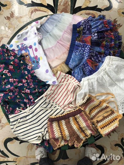 Вещи на девочку пакетом