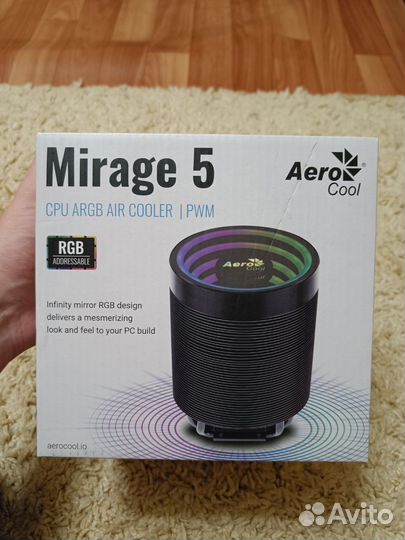Процессорный куллер Aerocool mirage 5