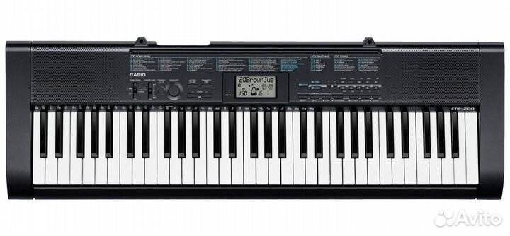 Синтезатор casio CTK-1200
