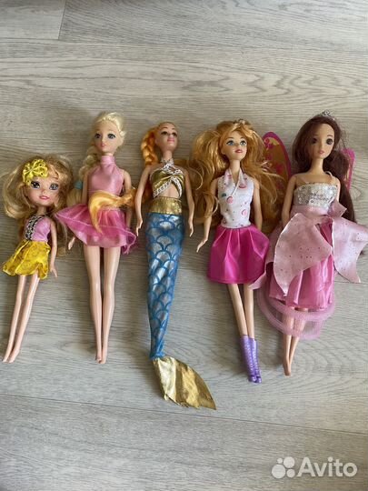 Куклы winx и Barbie