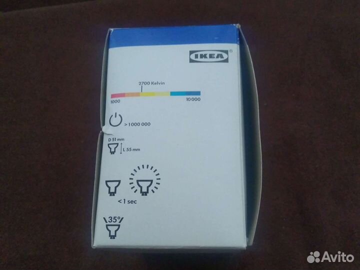 Лампочка IKEA gu10