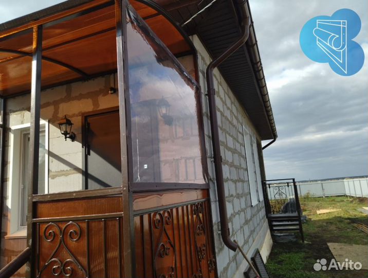 Мягкие окна для террас и беседок