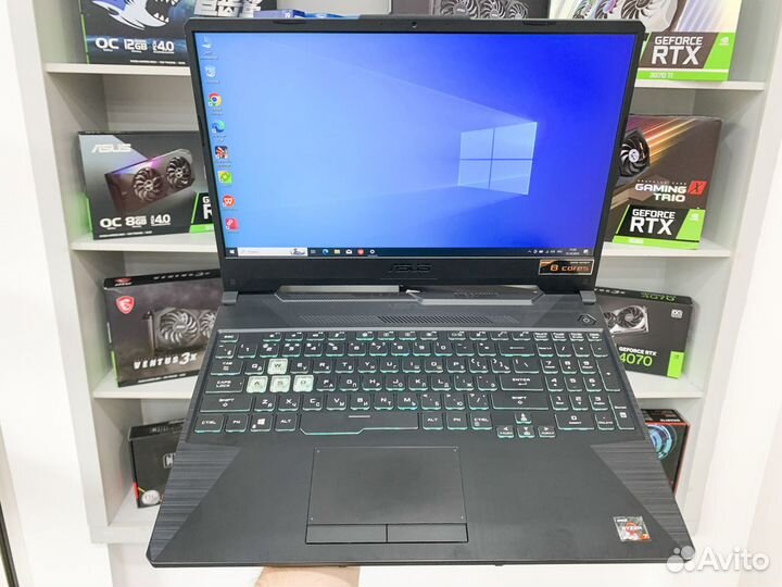 Игровой ноутбук Asus TUF Ryzen 7/RTX 3070/240Hz