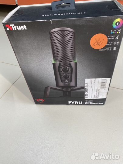 Игровой микрофон для компьютера Trust GXT 258 Fyru