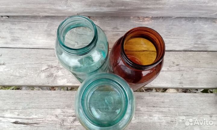 Банки вазы стеклянные СССР