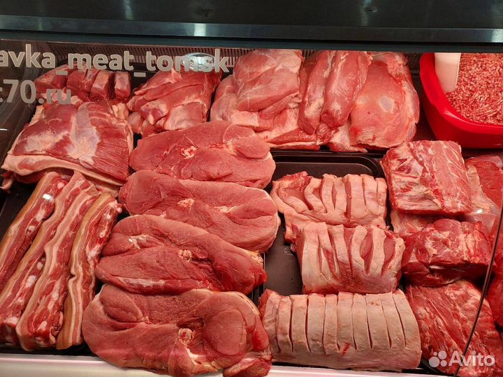 Мясо Томск. Свежая свинина, говядина, фарш