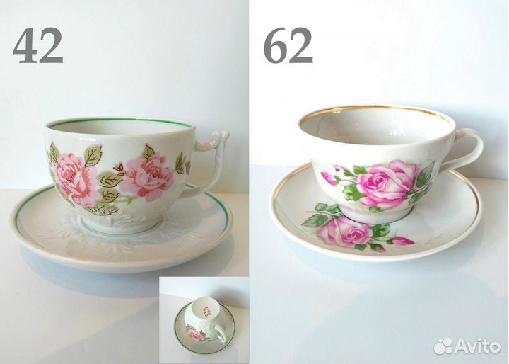 Чашки и чайные / кофейные пары СССР
