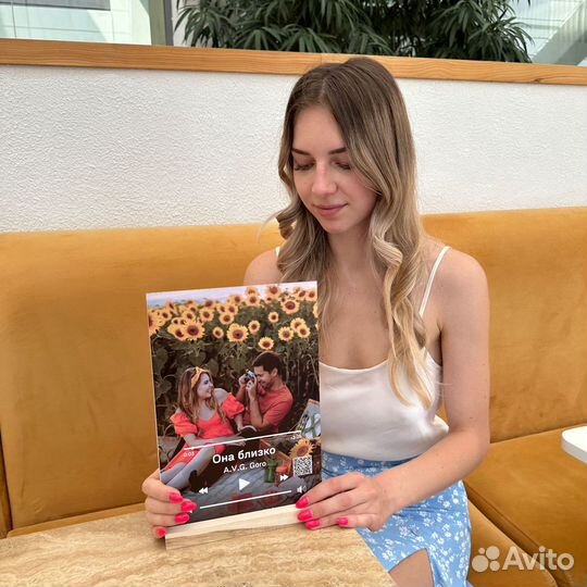 Фоторамка с песней / подарок