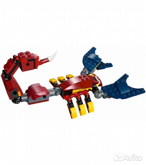 Lego creator 3 в 1 огненный дракон