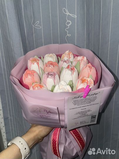 Зефирные тюльпаны