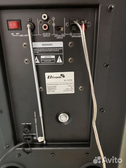 Акустическая система каоаоке ElTronic 12N