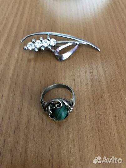 Брошь, кольцо,браслет