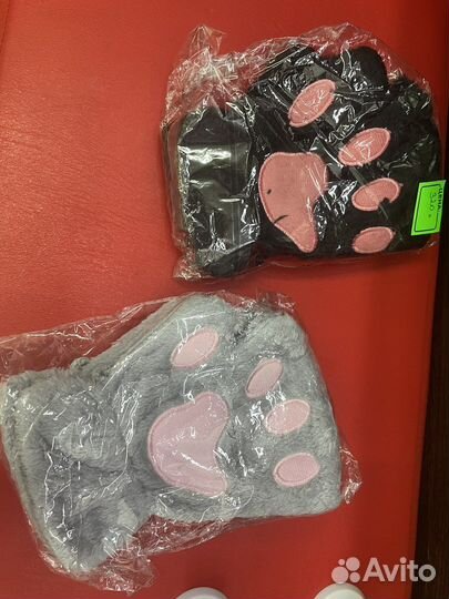 Аниме ушки/рукавички