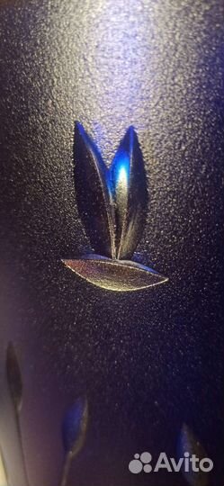 Ваза цветной хрусталь Val St Lambert 1970е