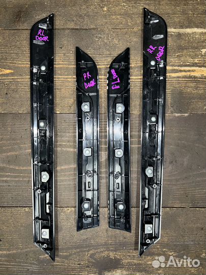 Накладки дверных карт декоративные Паджеро 4