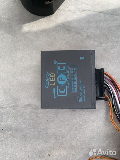 Фаркоп volkswagen tiguan 1 + блок согл. westfalia