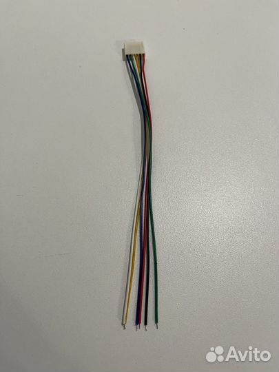 Разъем 6 pin плоский 20 см 10 шт, KF2510