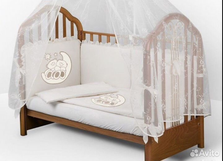 Бортики в детскую кроватку 125см