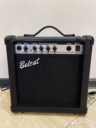 Гитарный комбоусилитель belcat, 15Вт