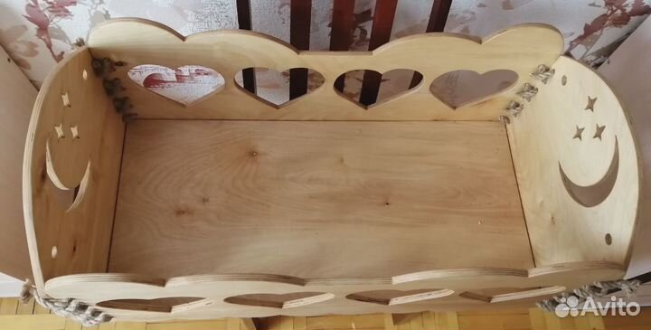 Кроватка-люлька детская подвесная