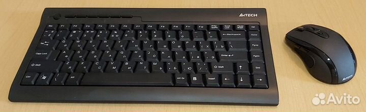 Клавиатура, мышь A4Tech G6 saver Mini Wireless Des