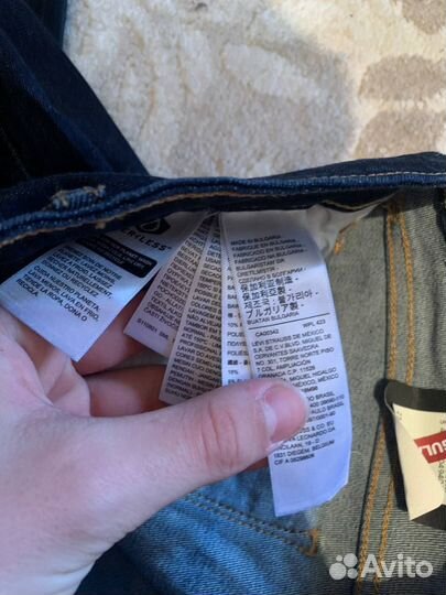 Джинсы levis 711