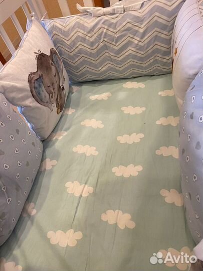 Бортики в детскую кроватку