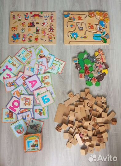 Игрушки для развития логики, мышления, моторики