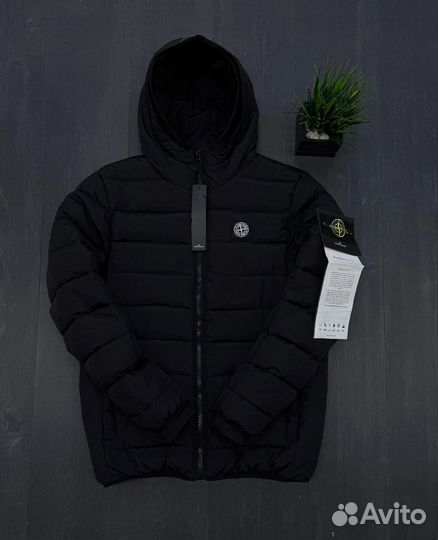 Куртка зимняя мужская stone island