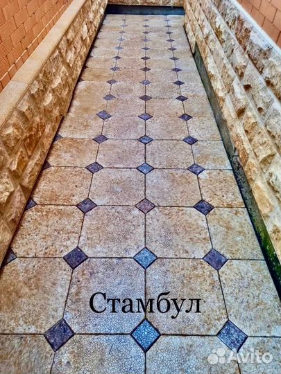 Тротуарная плитка и брусчатка