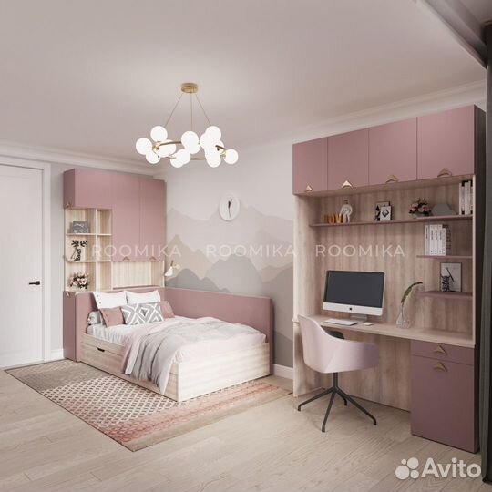 Рабочая зона для девочки