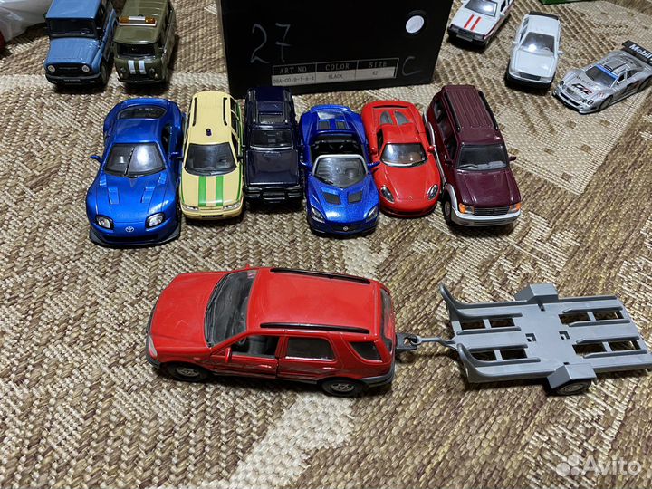 Игрушечные машинки металлические