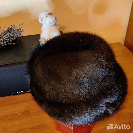 Шапка норковая женская