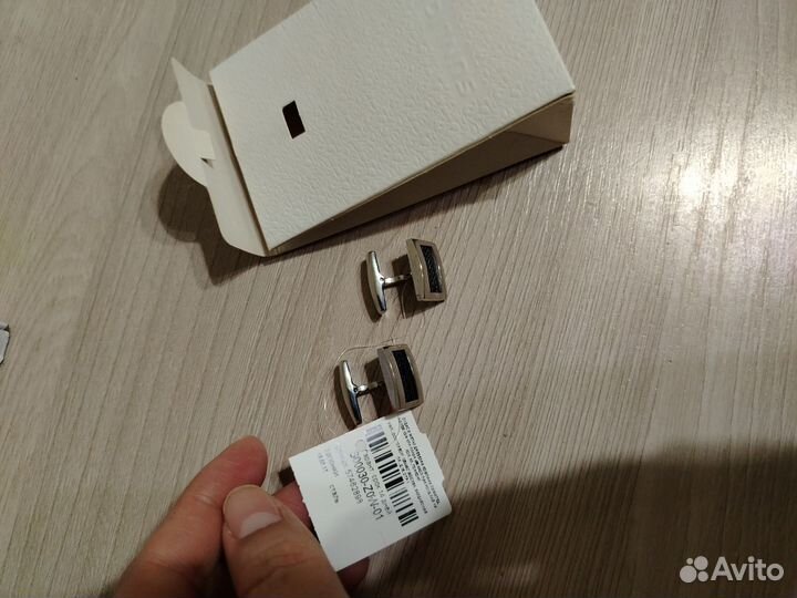 Запонки мужские сталь