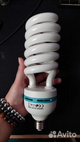 Лампа люминесцентная 135w для фото, софт бокса