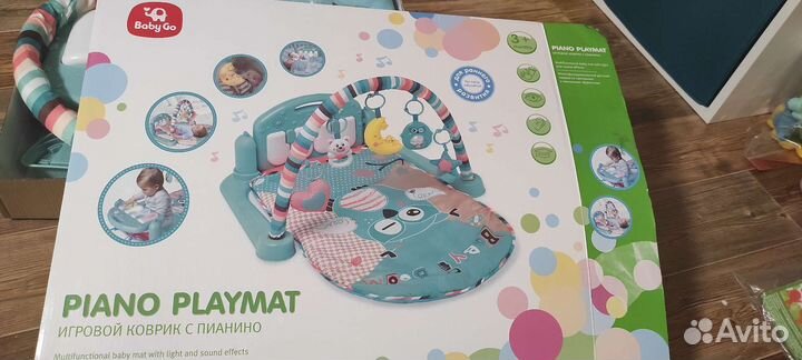 Многофункциональный детский коврик baby go