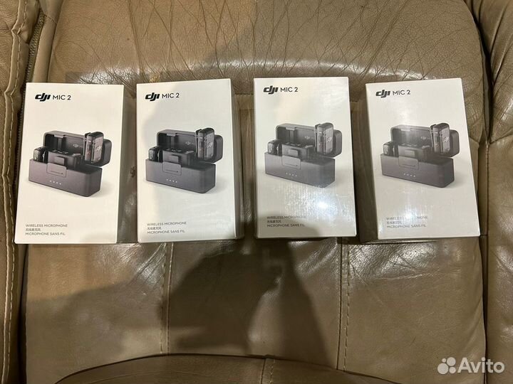 Dji mic 2 (2 TX + 1 RX + Зарядный кейс)