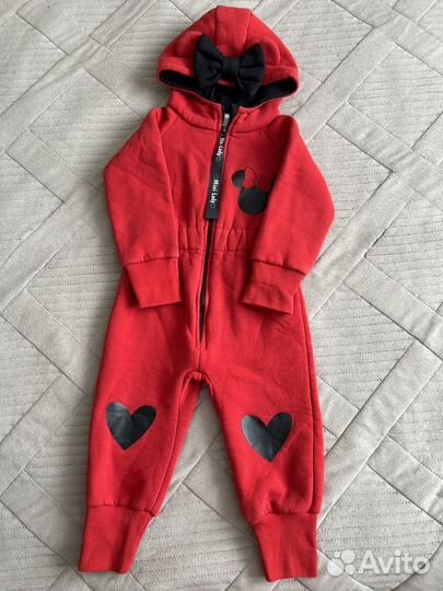 Флисовый комбинезон 92