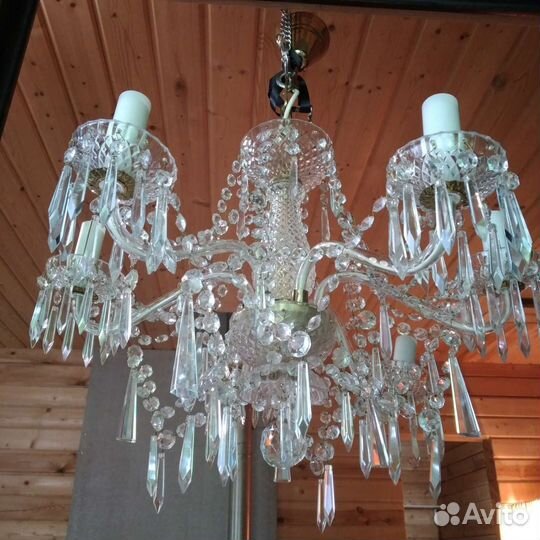 Люстры хрустальные Чехославакия СССР