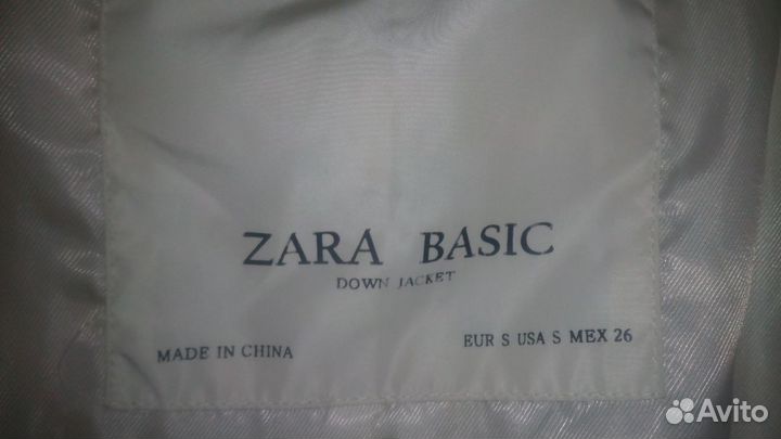 Пуховик Zara