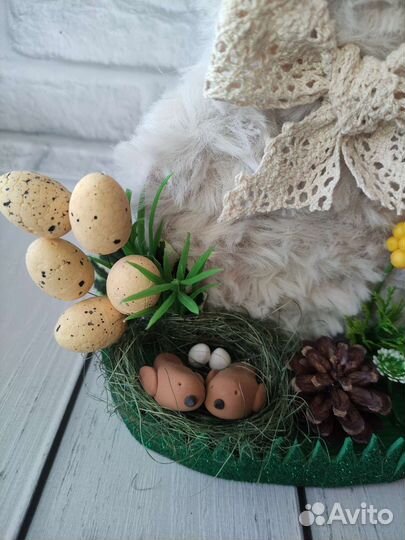 Пасхальный кролик-поделка