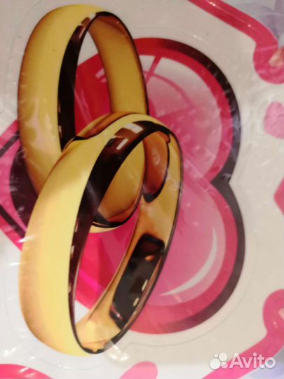 Набор магнитов на авто для свадьбы Свадьба