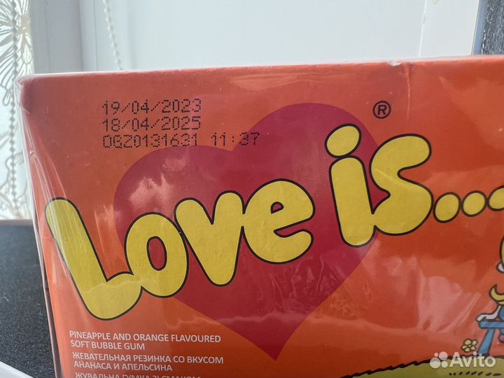 Жвачка love is