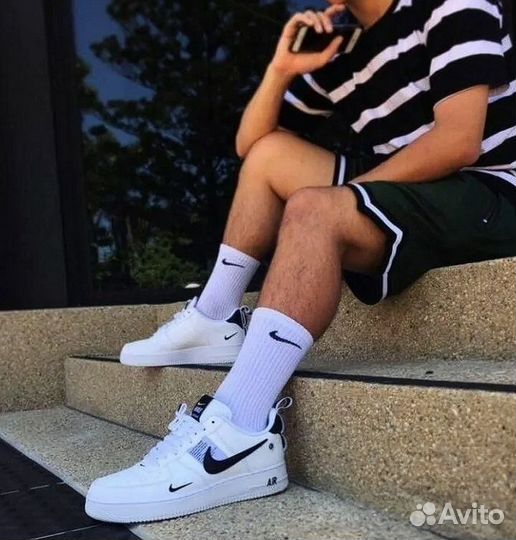 Носки nike белые универсальные