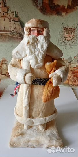 Ватный дед мороз СССР