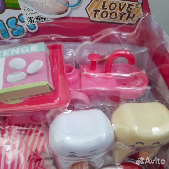 Набор стоматолога с куклой