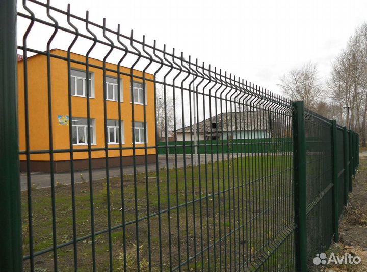 3Д сетка гиттер для забора