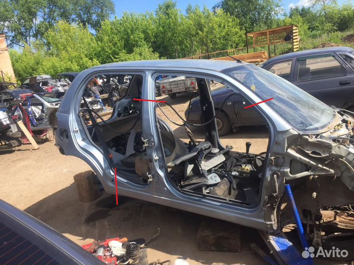 Порог со Стойкой Правый daewoo matiz 2012