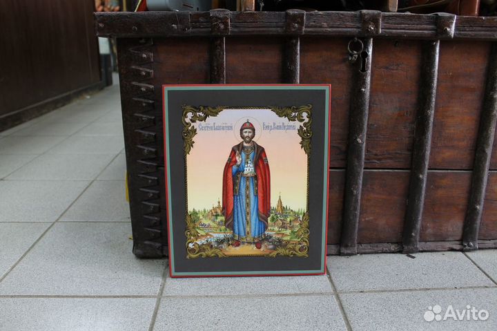 Икона Святой благоверный князь Роман Рязанский